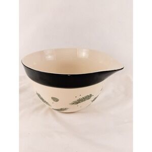 MasterClass Bake Shop Large Ceramic Batter Bowl Pour Spout Mixing Bowl
